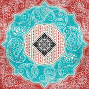 Bandana Paisley Frame Die Cut