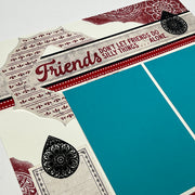 Bandana Paisley Frame Die Cut