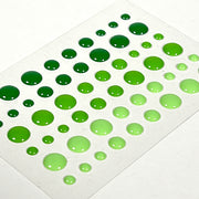 Rainforest Enamel Dot Stickers