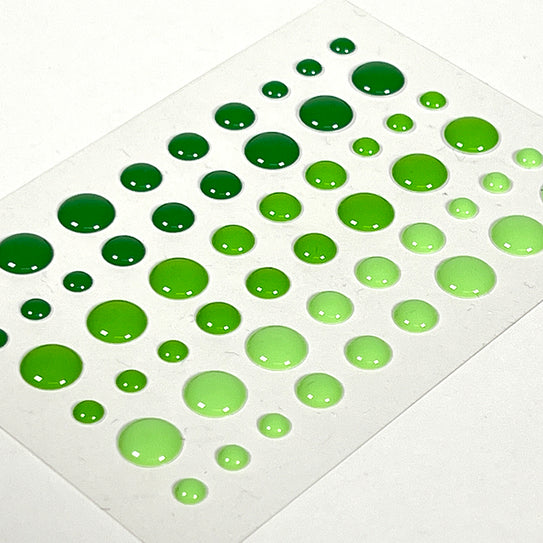 Rainforest Enamel Dot Stickers