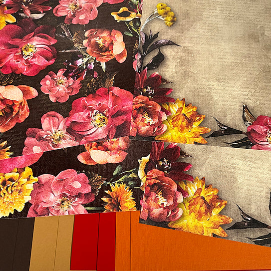 Coming Up Roses 12x12 Assorted Paper Pack