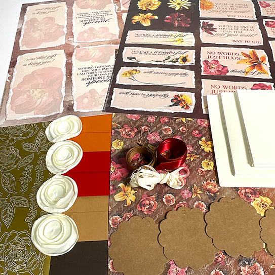 Coming Up Roses Card Kit