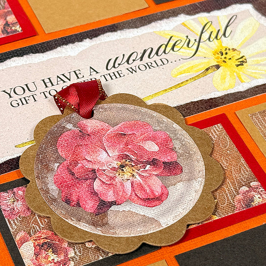 Coming Up Roses Card Ribbons