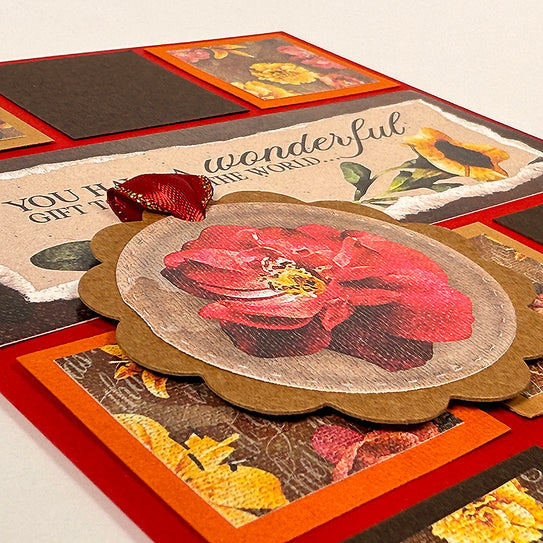 Coming Up Roses Card Cutaparts