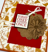 Coming Up Roses Card Ribbons