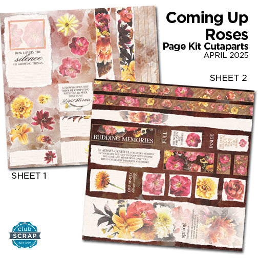 Coming Up Roses Page Cutaparts