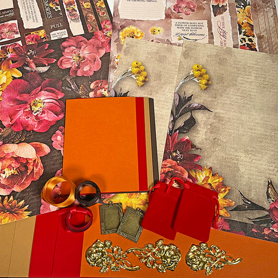 Coming Up Roses Page Kit