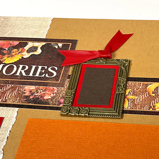 Coming Up Roses Page Ribbons