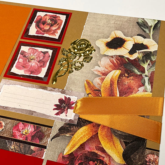 Coming Up Roses Page Kit