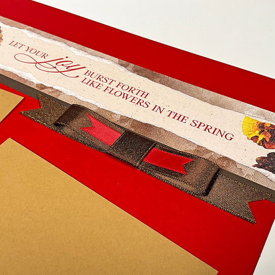 Coming Up Roses Page Ribbons