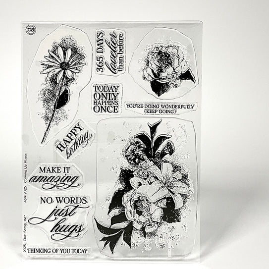 Coming Up Roses Stamps