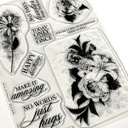Coming Up Roses Stamps