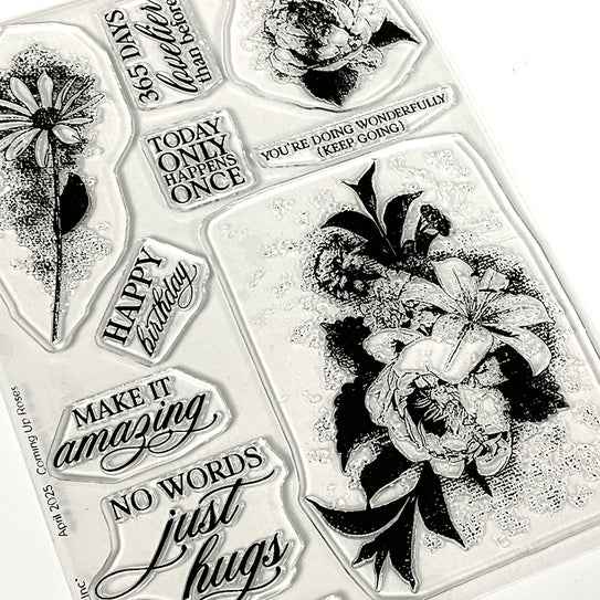 Coming Up Roses Stamps