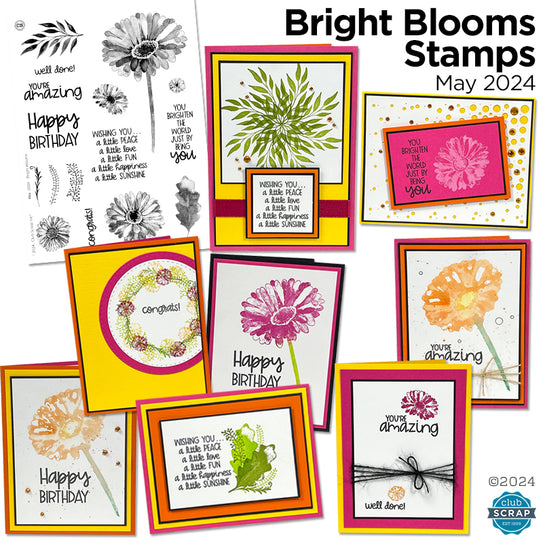 Bright Blooms Stamps