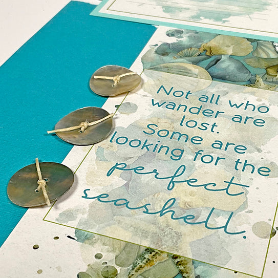 Beachcomber Shell Buttons