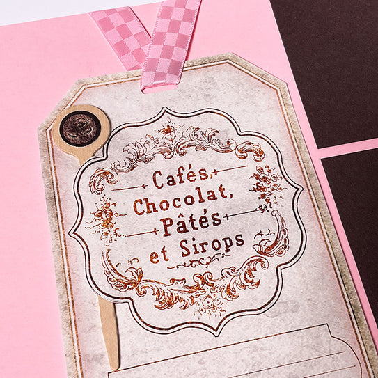 Chocolate Wooden Labels