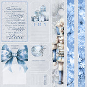 Blue Christmas Page Cutaparts
