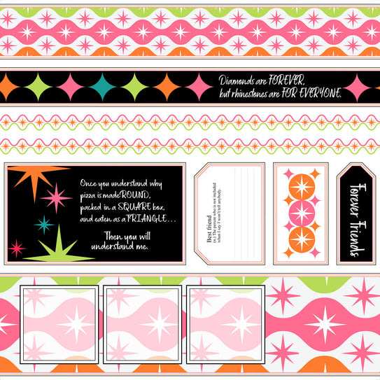 Besties Page Cutaparts