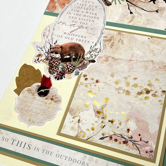 Woodland Remix Page Kit