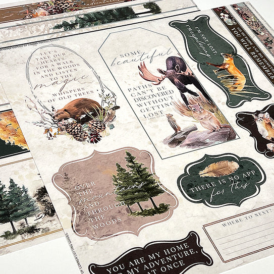 Woodland Remix Page Kit
