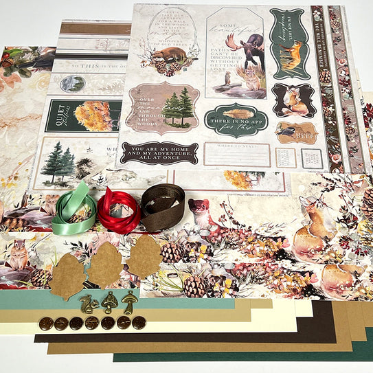 Woodland Remix Page Kit
