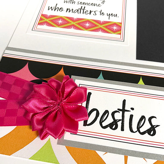 Besties Satin Rosettes