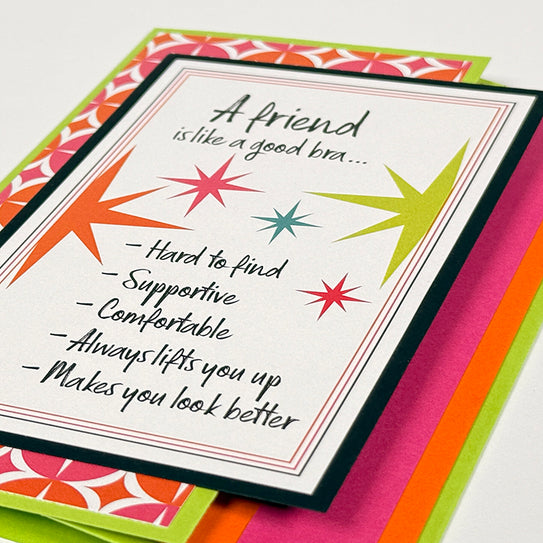 Besties Card Cutaparts