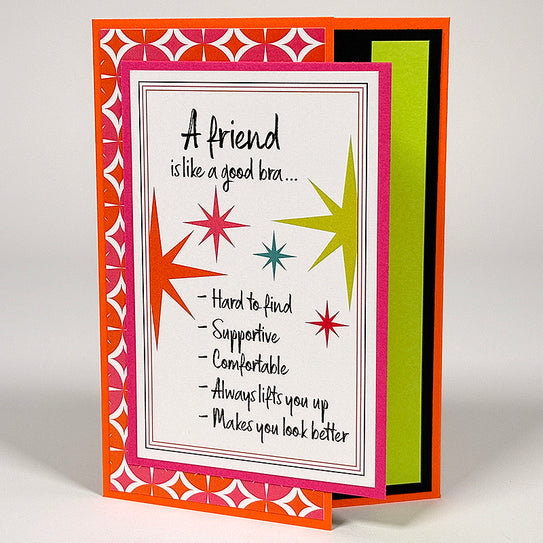 Besties Card Cutaparts