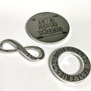 Besties Silver Charm Pack