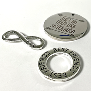 Besties Silver Charm Pack