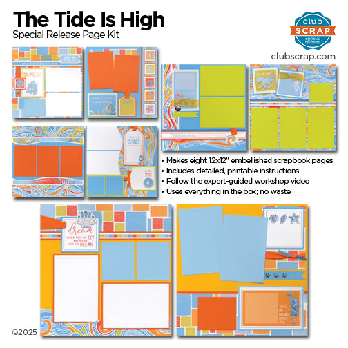 The Tide Is High Page Kit