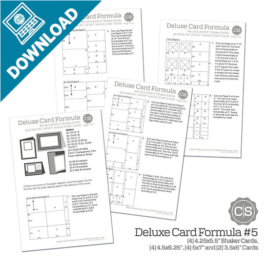 Deluxe Card Formula 5