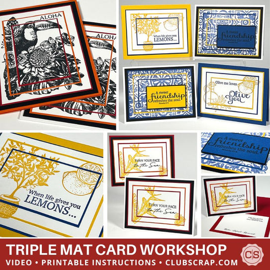 Triple Mat Card Formula